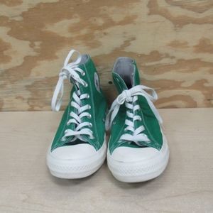 Men's Size 9.5 Green All Star Converse Shoes